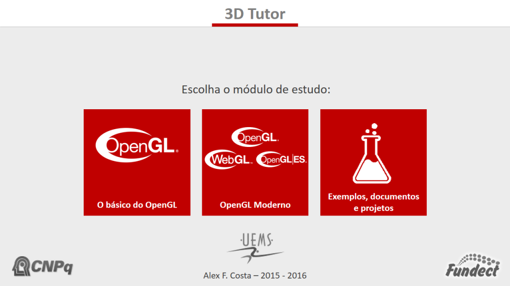 Menu Principal
